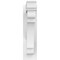 Ekena Millwork Olympic Architectural Grade PVC Outlooker with Traditional Ends, 5"W X 20"D X 20"H OUTP05X20X20OLY01 - alternate 3